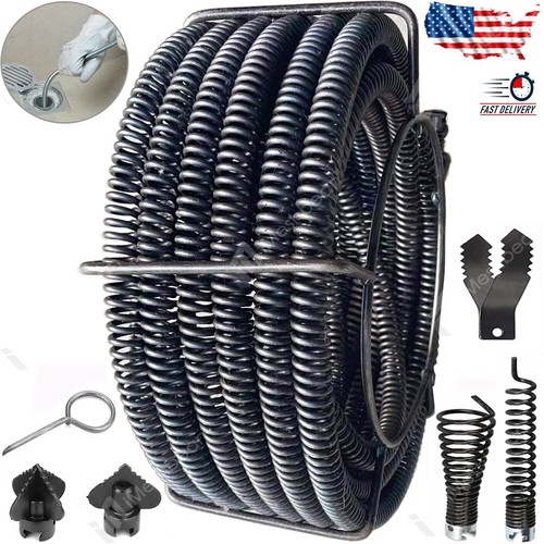 Drain cable sewer 45ft - cable,