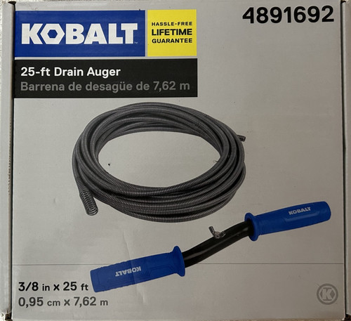Kobalt drain auger - kobalt,